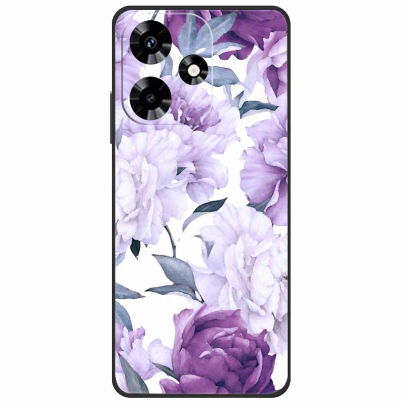 Для Infinix Hot 30i NFC Чехол X669D Силиконовый Волк Лев TPU Мягкий Fundas Для Infinix Hot 30i X669C Hot30i 2023 Защитный Черный Capa