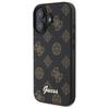 Etui do iPhone 16 Guess Peony Script MagSafe czarne