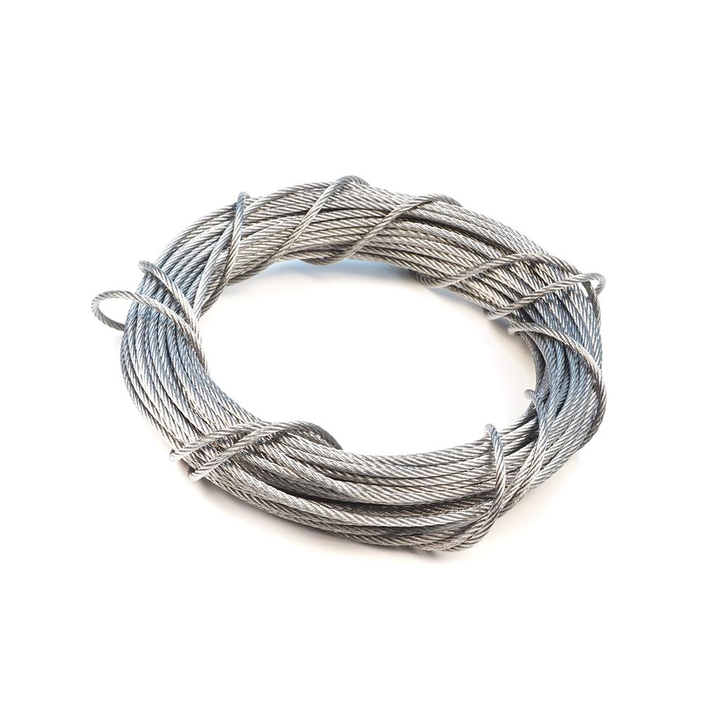 EWR5472-1 Window Regulator Repair Cable Steel Wire Rope 7x7 Diameter: 1.5 mm Length : 10 meter for Car Window Regulator