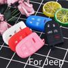 Силиконовый чехол для автомобильного ключа для Jeep Grand Cherokee Dodge Jcuv Dart Journey Chrysler 300C Fiat 5-кнопочный пульт