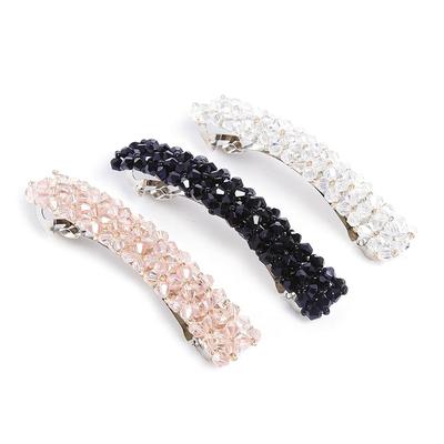 Shining Diva Fashion 3 шт. Хрустальные заколки для волос для женщин, девушек, детей. Последний стильный набор аксессуаров для волос - французская заколка