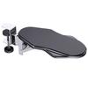 Wrist Rest Clamp Type Desk Armrest Desk Extender Desk Extension Foldable Adjustable Armrest Support Rotating Mouse Pad Holder Improves Posture Reduces