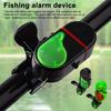 4Pcs Fishing Rod Bite Alarm Waterproof LED Alert with Loud Buzzer Clip-On Electronic Night Fishing Sensor for All Rods