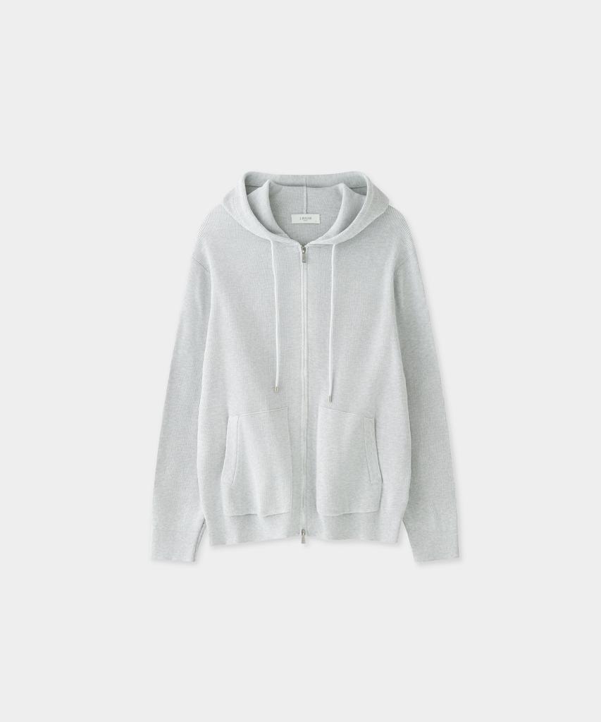 Jrium Agio Light Knit Hoodie Gray