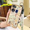 Dirt-resistant Back Cover Phone Case For ZTE Nubia Z60 Ultra Soft Case Shockproof Protective Anti-dust Cute Lanyard Ring