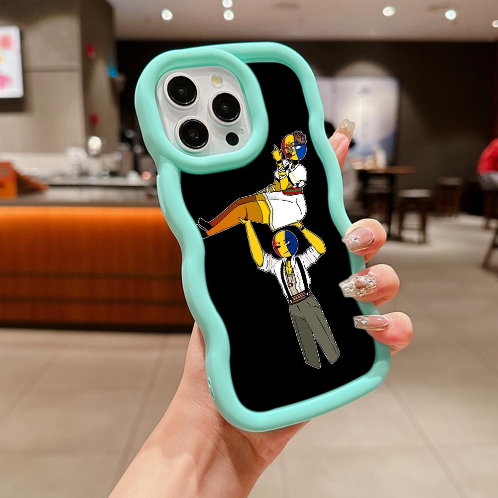 Ae94 Республика Молдова Флаг защитные чехлы для телефонов Samsung S24 Plus S23 Ultra A14 A55 A06 Honor X9b Motorola OnePlus Big Wave TPU задняя крышка