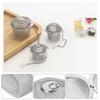 1-3pcs Tea Spice Strainer Seasoning Ball Mesh Herbal Ball Stainlesss Steel Teakettle Locking Tea Filter Reusable Diameter 4.5cm