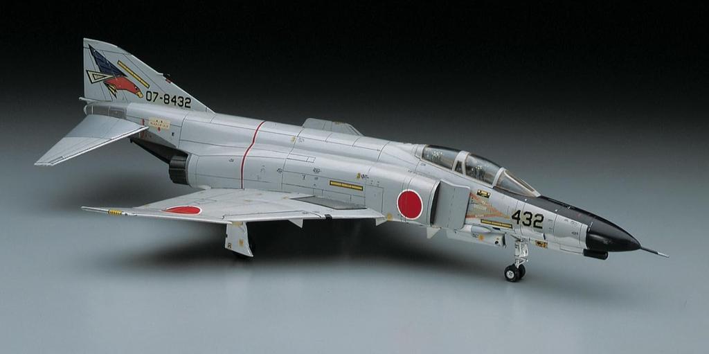 Hasegawa Japan Air Force Phantom II Interceptor Fighter Plastic Model Kit C1 1/72 Self-Defense F-4EJ