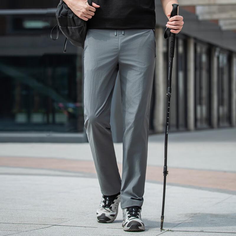 Unisex Outdoor Casual Straight-Leg Stretch Pants