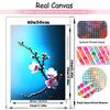 Алмазная картина мозаика цветы серия Rhine Blue One Plum Blossom 5D DIY вышивка крестом украшение для дома
