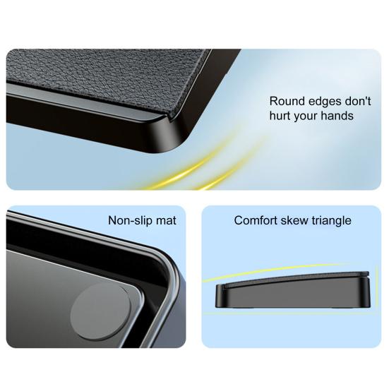 Эргономичная подставка для рук с отсеками для клавиатуры, нескользящая конструкция, многоцелевой настольный ящик для хранения