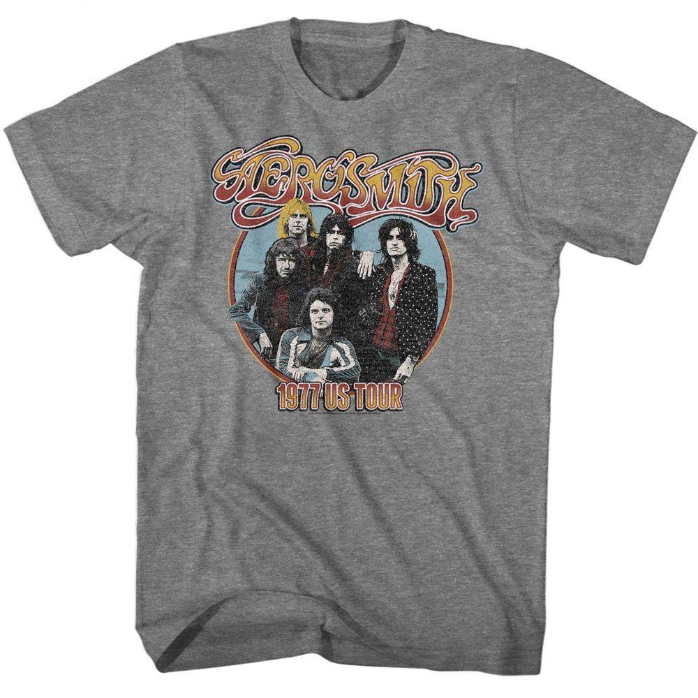Музыкальная футболка Aerosmith Тур 1977