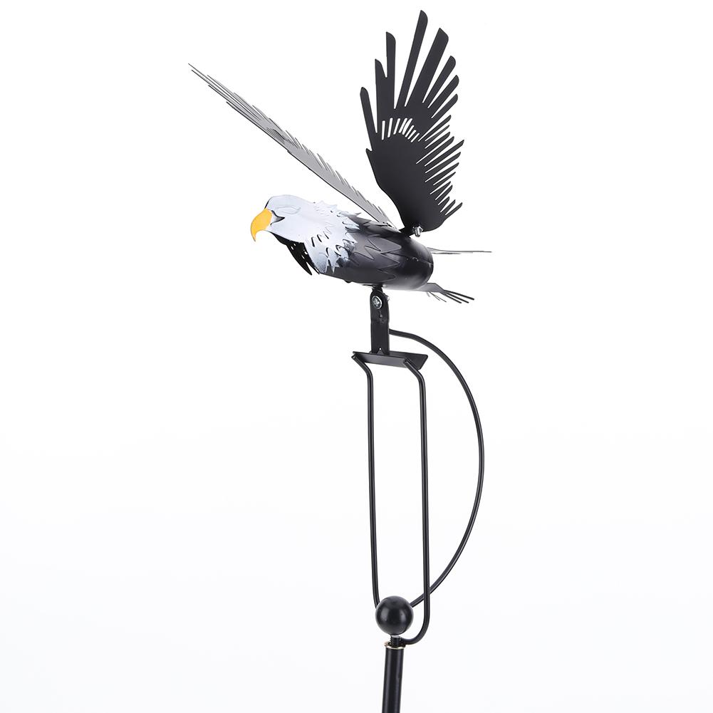 Металлические вертушки Eagle Wind Spinners Железные вертушки Eagle Stakes Украшения для газона Ремесла Садовое искусство Декор для наружного газона и двора