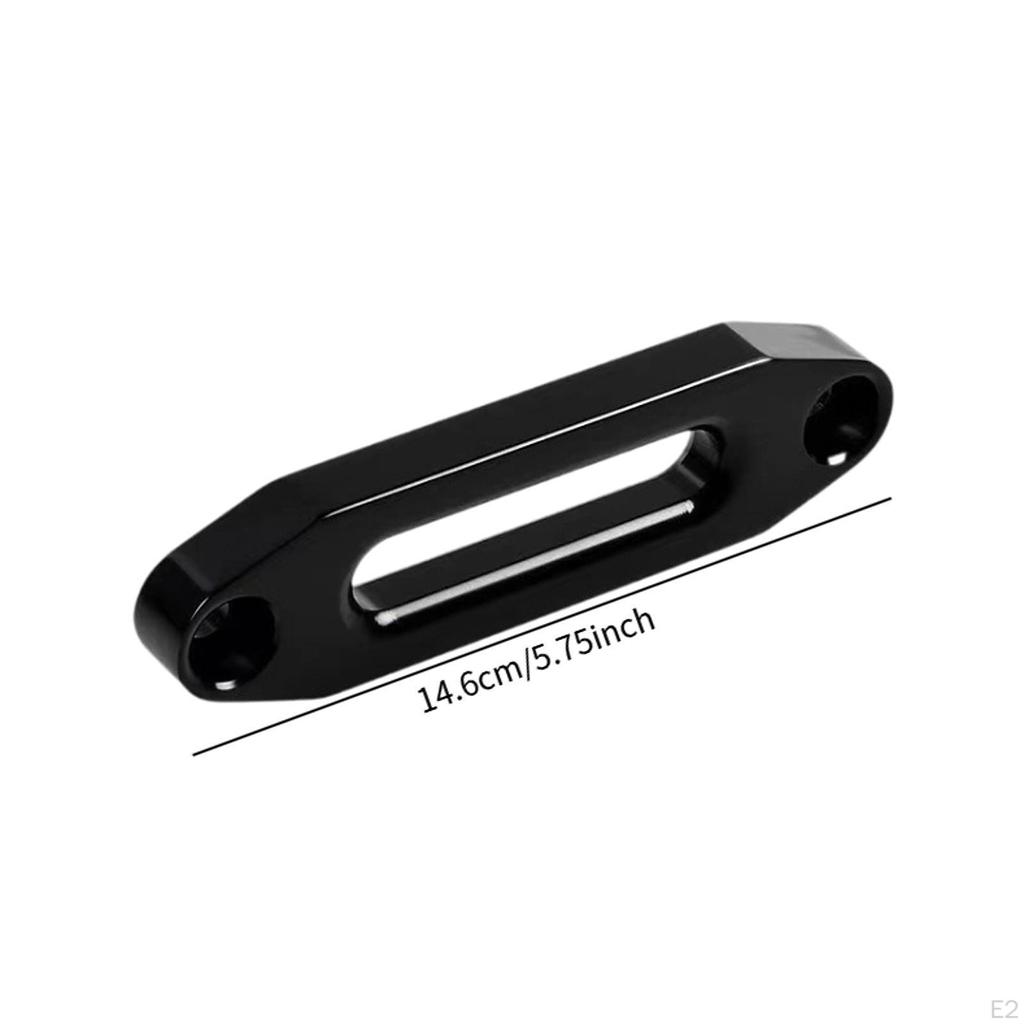 Аксессуары для лебедки Клюз 124 мм Алюминиевый универсальный для синтетического троса