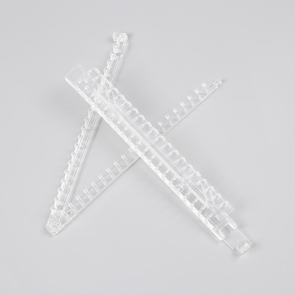 Clear Refillable Plastic File Folder Notebook Paging Separator Loose-leaf Cover Ring Binder Notepad