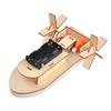DIY Wooden Ship Model Small Maker Material Gift Toy Science Experiment Set Assembly Material Packaging Toy Birthday Gift