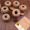 Thick Natural Hemp Rope for DIY, Decorative Binding, Gift Packaging & Cat Climbing