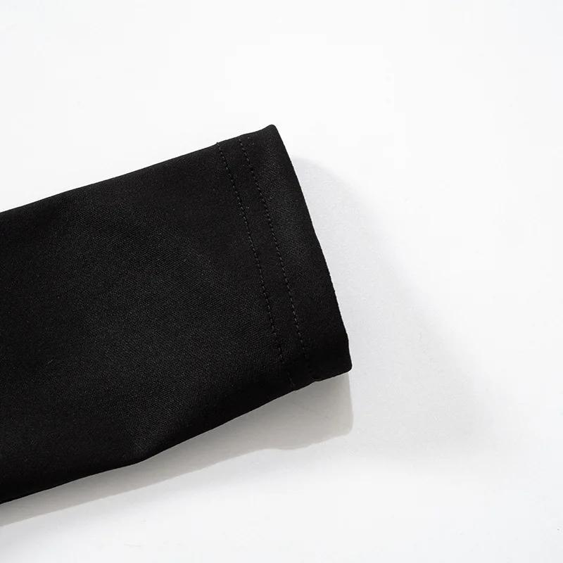 Goth Dark Gothic Bodycon Women Mini Dresses Punk Black Split Sexy Long Sleeve Dress Grunge Partywear