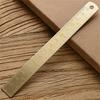 Painting Stationery Students Drawing Tools Metal Ruler Triangle Ruler Straight Ruler Brass Ruler