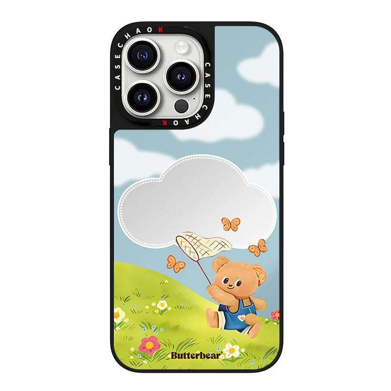 Зеркальный 16 Pro для IPhone 15 ProMax для Apple 14 Pro Чехол для телефона 13 Защита от падений