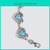 Metal Women Waist Chain With Heart Shaped Turquoise For Chic Winter Accessories