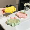 Простота Поднос для мыла Модная полка для ванной Милая мыльница Бытовая