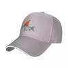 Goldfish with an Orange Shark FinCap Baseball Cap Luxury Hat Caps Luxury Woman Hat Unisex's