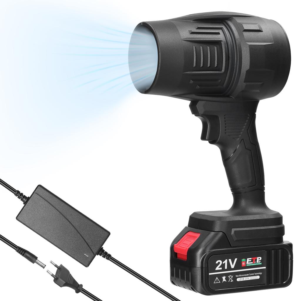 Ручной реактивный вентилятор, 500 г, мощный вентилятор с щеточным двигателем, канальный турбовентилятор, мощный канальный вентилятор