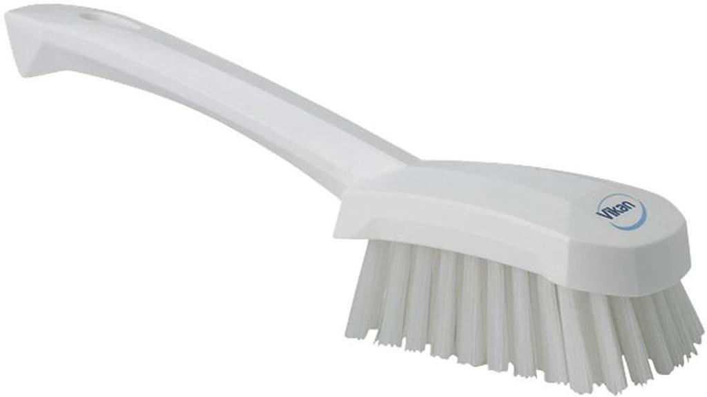 Vikan Kyowa Clean Handled Hard Total 25cm Brush, Type, White, 4192, Length
