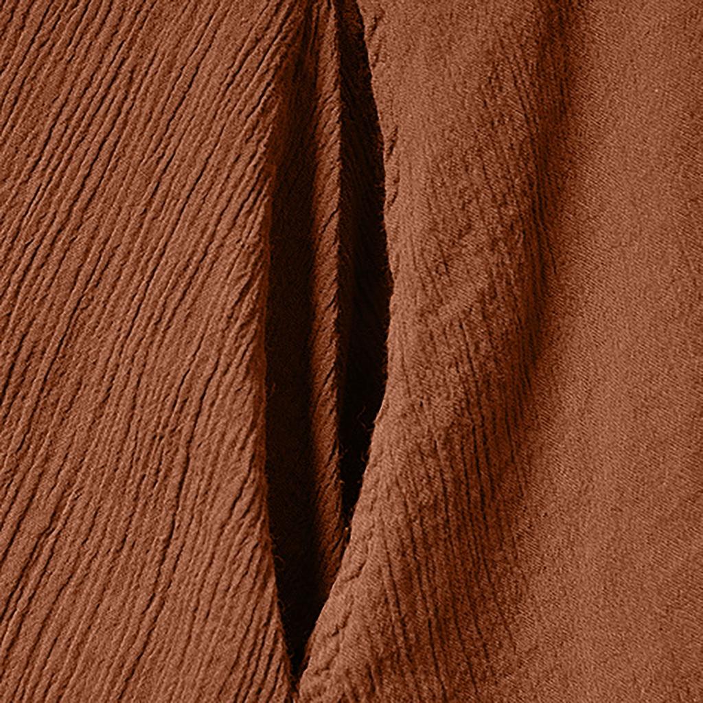 Women's Cotton Loose Shirt Dress With Button Casual Loose Maxi Dresses