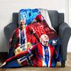 1pc Haaland10 Blanket, Gift, for Men and Women, Soft Blanket, Good for Sofa Bed Couch Travel, Lightweight Flannel Blanket