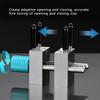 9pcs High Accuracy Multifunctional Mini Drill Press Vise Mini Bench Vice  For Models Hobbies Crafts
