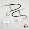 BWR5284 Manual Window Regulator Repair Set Rear Right Door for Fiat Linea 323 110 2007-2018 51789673