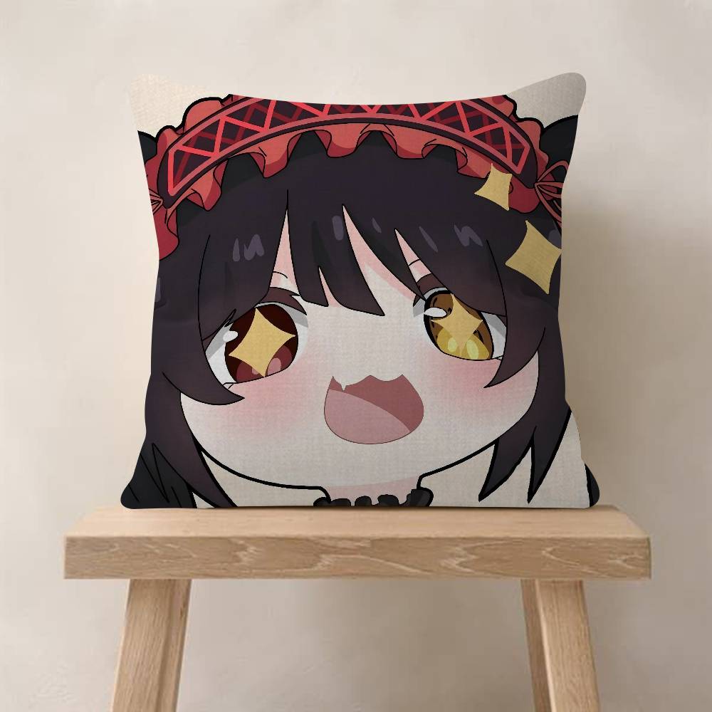 Аниме DATE A LIVE Наволочка Подушка-плед для дивана автомобиля Рождественский подарок