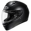 HJC HELMETS Motorcycle Helmet, Full Face, Ventilated, Internally Detachable, C10 Solid, HJH232, Semi-Flat, Black, XL (60-61cm)