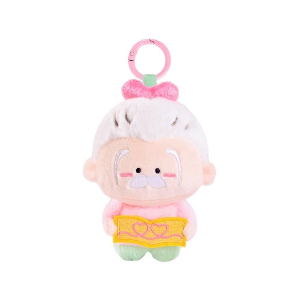 Moon Lord Chinese God Pendant Yuchi Gong Plush God of Longevity Pendant Car Key Pendant