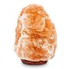 Natural Himalayan Salt Lamp, Wooden Base, Intensity Adjustment