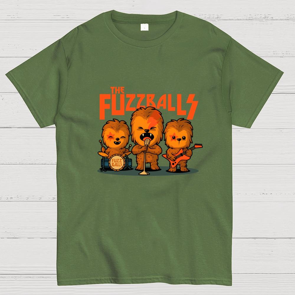 The Fuzzballs Cotton Casual Cool Loose T-Shirt