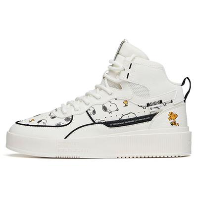 Кроссовки Snoopy X Lifestyle Series с нескользящей подошвой и износостойкими подошвами для женщин. Цвета: белый, черный, желтый 922138011-8