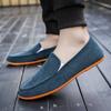 Мужская повседневная тканевая обувь, повседневная обувь, весенне-осенняя парусиновая обувь, модные мужские лоферы, Zapatos De Tela Casuales Para Hombres