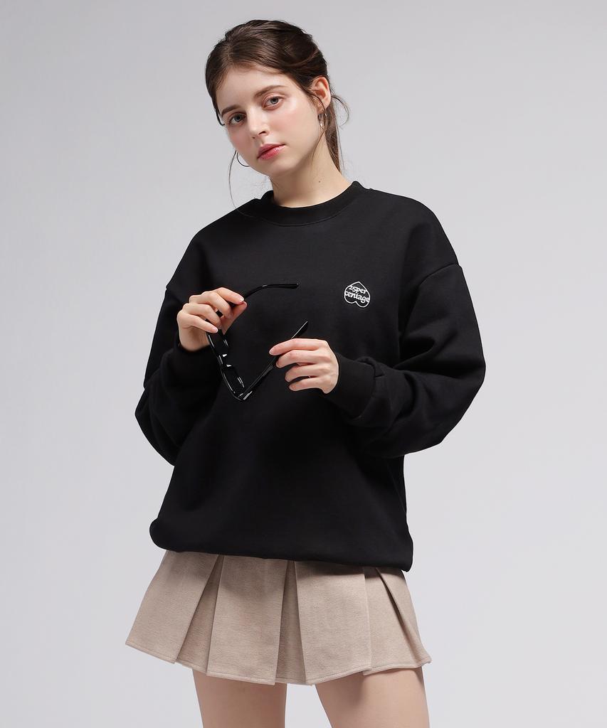 Свитшот с логотипом-сердцем Twenty-Five Percentage 25P 25A1304Bk