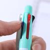 4pcs 5 in 1 Multicolor Retractable Pen 1 Automatic Pencil Press Roller Ball Pen  School