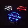 Для Qashqai Teana X-Trail Juke Sentra Sylphy Almera Versa Аксессуары с логотипом 5D Светодиодный задний значок-эмблема для автомобиля Наклейка Свет