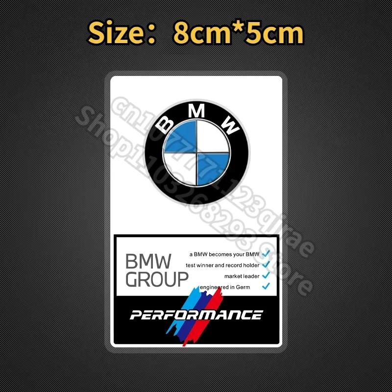 50th Anniversary M Power Car Decorative Aluminum Stickers for BMW E90 F10 E92 F30 E46 E87 E39 E60 G20 F20 E36 M3 M5 X3 X5 X6 CVD1 b7