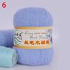Soft Mink Velvet Wool Yarn for Knitting Long Plush Wool Cashmere Crochet Yarn Handmade Knitting Scarf Sweater For Fall Winter