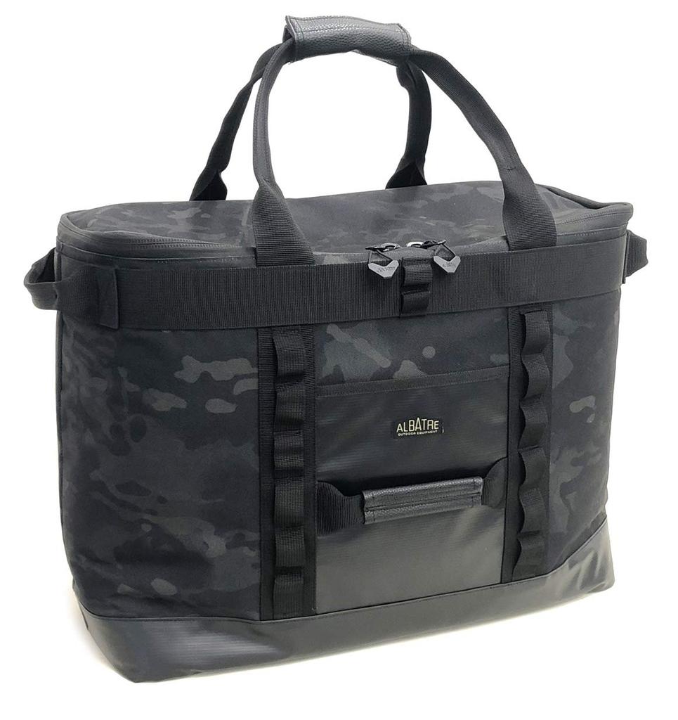 ALBATRE Outdoor Tote Bag, Multi-Gear Container, Water-Repellent, Easy to Clean, Durable, ALOB110, Desert Camo