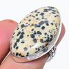 Natural Dalmation Jasper Gemstone 925 Sterling Silver Jewelry Ring Size 7 s1C23