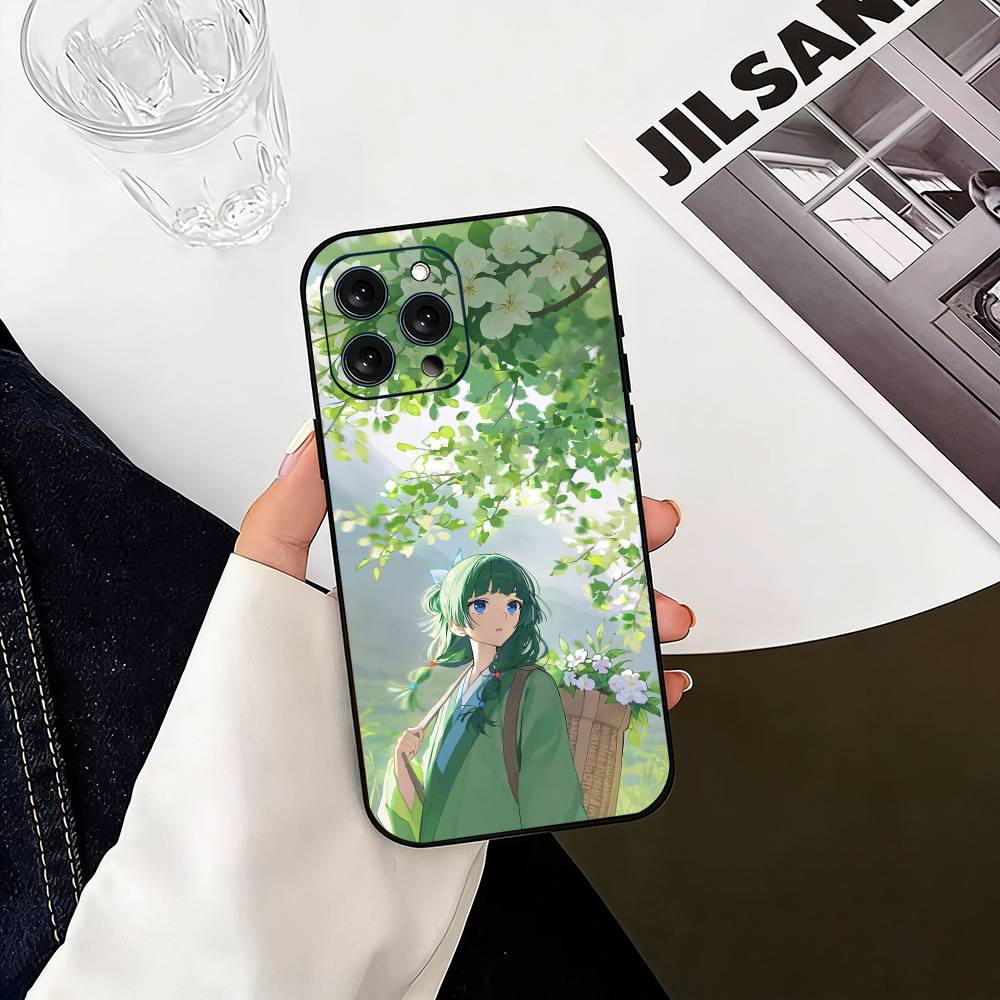 The Apothecary Diaries Anime Phone Case Silicone Soft For IPhone 17 16 15 14 13 12 11 X XR Plus Pro Max Plus