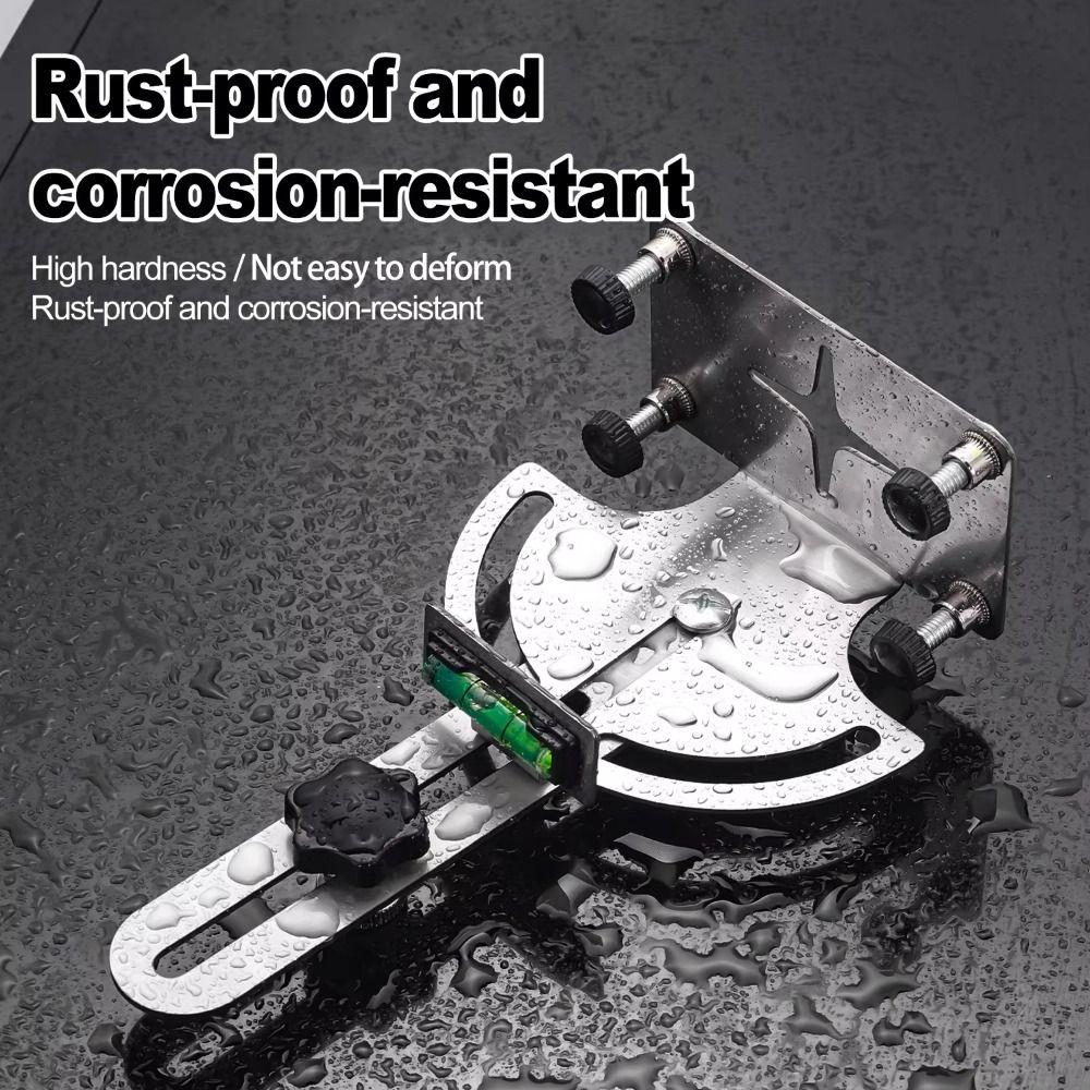 Wall Mount Level Holder Portable Rotating Bracket Universal Fit Wall Bracket  Wall Mounting