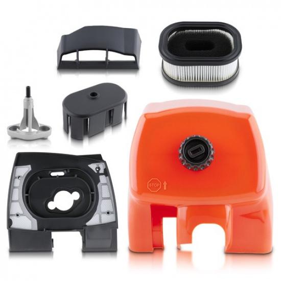 Air Filter Cover Air Filter Base Baffle Kit For STIHL 066 MS650/MS660-Chaaws